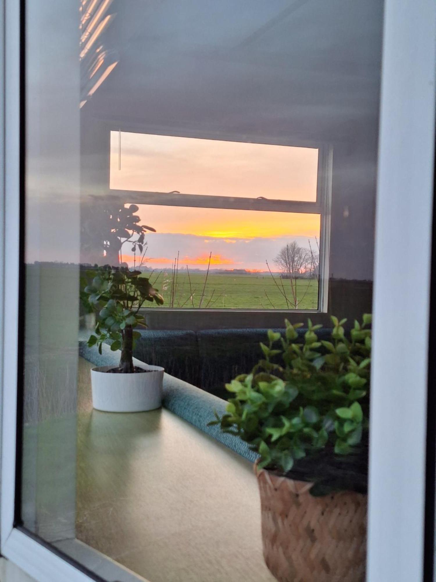 Stacaravan Elly, Minicamping De Grutte Earen Burum Esterno foto